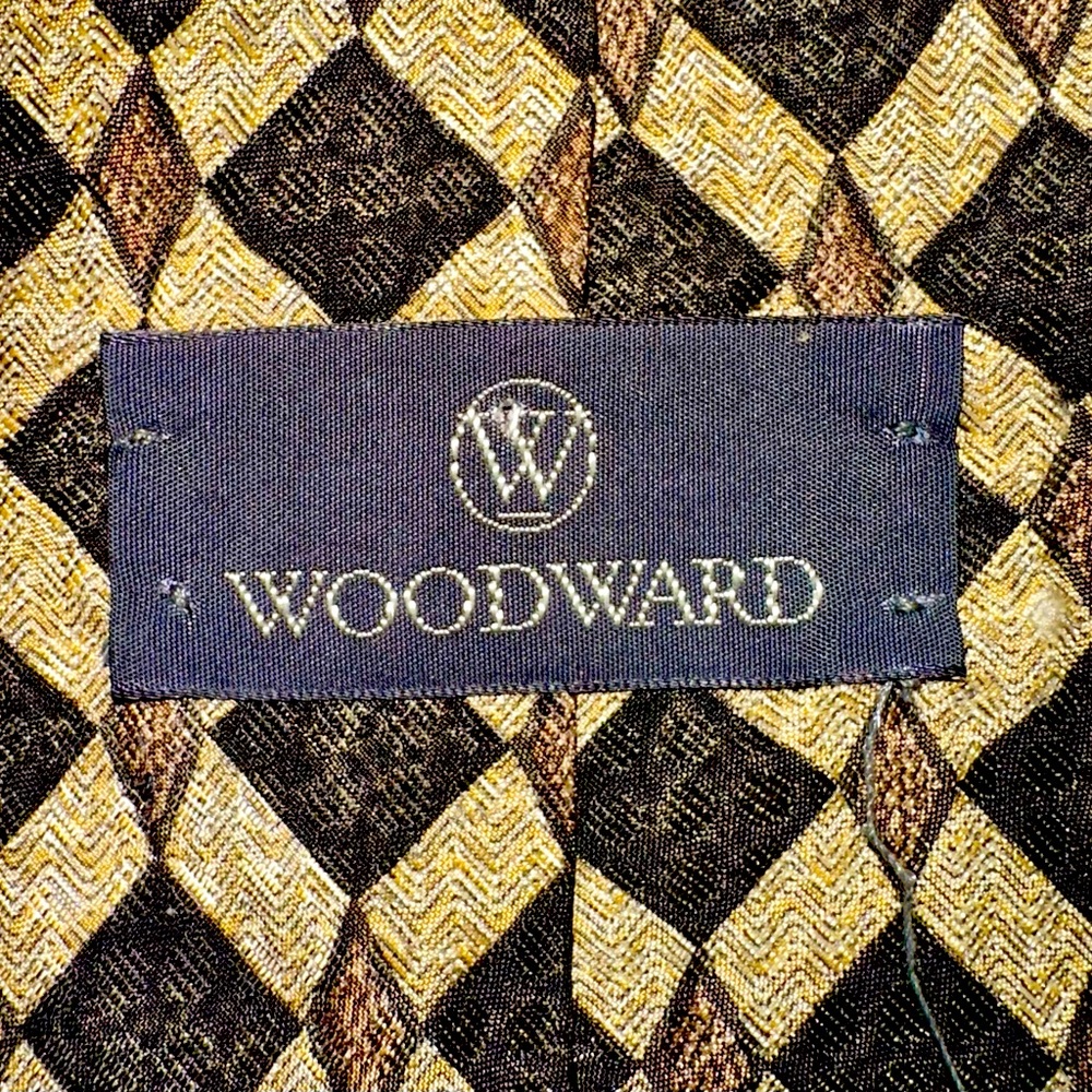 JL Hudson's Woodward collection men's necktie tie